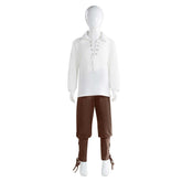 Kids Boys Medieval Priate Viking Beach 2 PC Set Cosplay Outfits Halloween Carnival Suit Costume